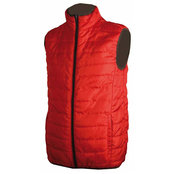 Somlys Quiltad Brun,Röd XL