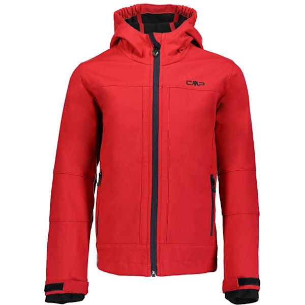 Cmp Jacka Fix Hood 3a00094 Röd 3 Years Pojke
