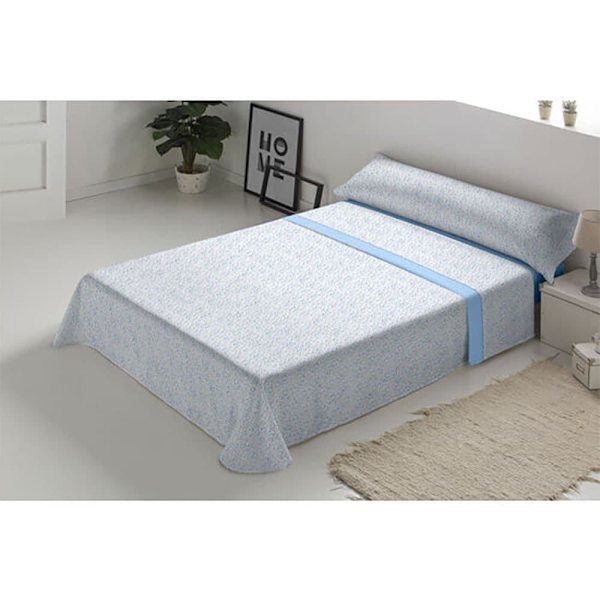 Tejidos Reina Triptych Flannel -lakanasetti Derbi Clx Derbi C-2 105 Cm