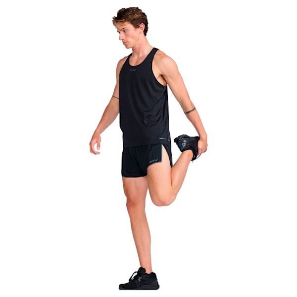 2xu Ærmeløs T-shirt Light Speed Tech Sort L Mand