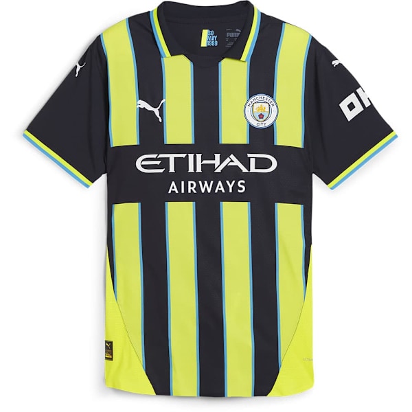 Puma Manchester City Fc Away Authentic Lyhythihainen T-paita  M