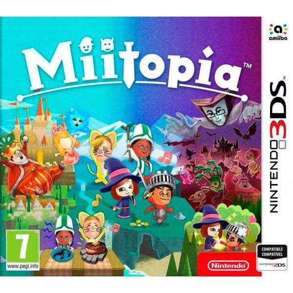 Nintendo 3ds Miitopia Monivärinen PAL