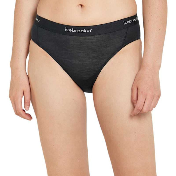 Icebreaker Merino 125 Cool-lite Sprite Hipster Trusser Sort L Kvinde