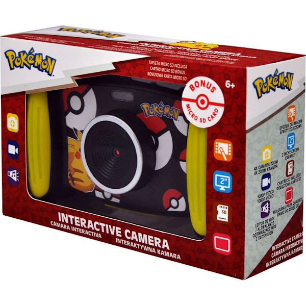 Pokemon Interaktiivinen Kamera Punainen