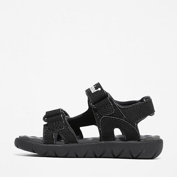 Timberland Perkins Row 2 Strap Sandaalit Taaperoille Musta EU 21