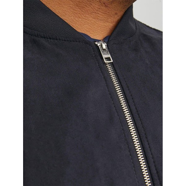 Jack & Jones Jakke Rocky Faux Suede Sort 4XL / Regular Mand