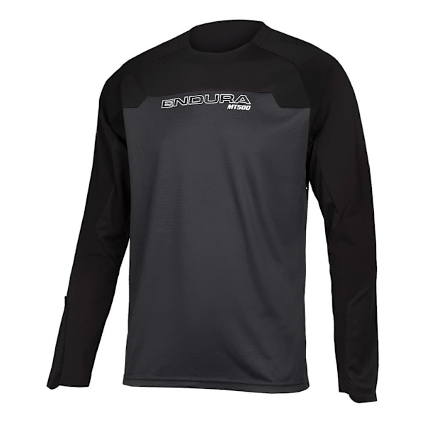 Endura Langærmet T-shirt Mt500 Burner Sort S Mand