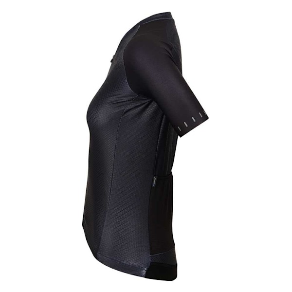 Bioracer Icon Coldblack Lyhythihainen Pyöräilypaita Musta XL Nainen