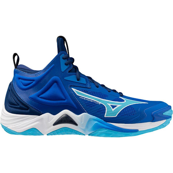 Mizuno Wave Momentum 3 Mid Volleyballsko Blå EU 48 1/2 Mand