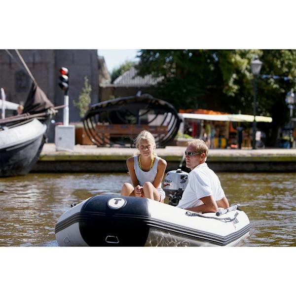 Talamex Uppblåsbar Båt Aqualine Qla Airdeck 270 Vit 3 Places