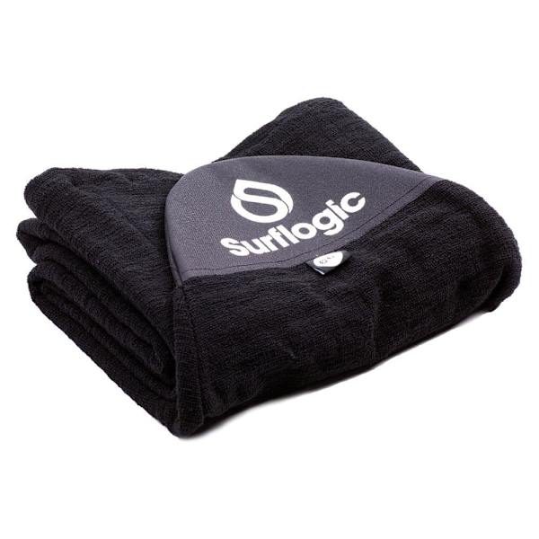 Surflogic Dække Stretch Fish/hybrid Sort 5´8