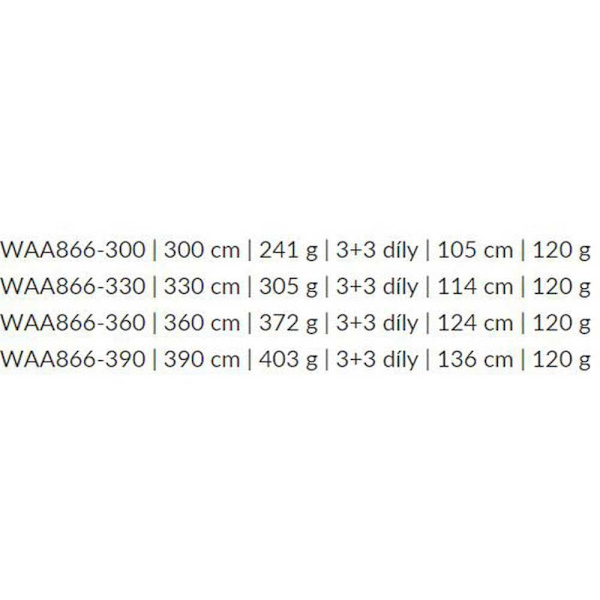 Mikado Karpfiskespö X-plode Ng Medium Feeder Svart 3.90 m / 1-120 g
