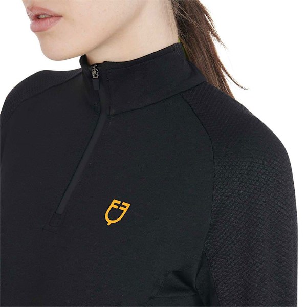 Equestro Slim Fit T-shirt Med Lång ärm  L