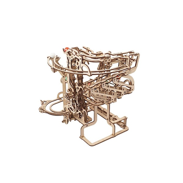 Ugears Marble Run Chain Trä Mekanisk Modell Guld
