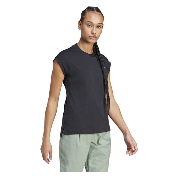 Adidas Xpl Logo T-shirt Med Korte ærmer Sort S Kvinde
