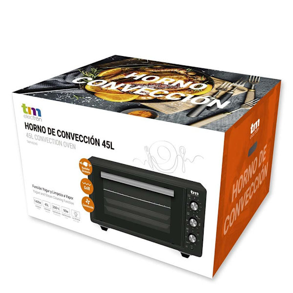 Tm Electron Rotisserie Varmluftsovn Tmpho045 45l 1400w Søvfarvet