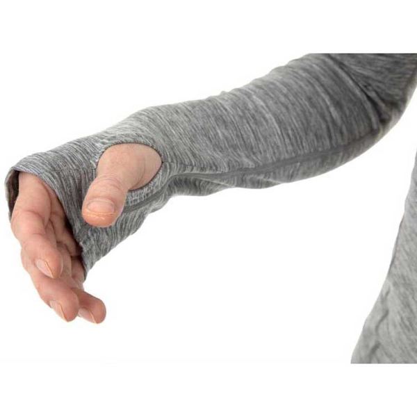 Inov8 Langærmet T-shirt Mid Lsz Grå 12 Kvinde