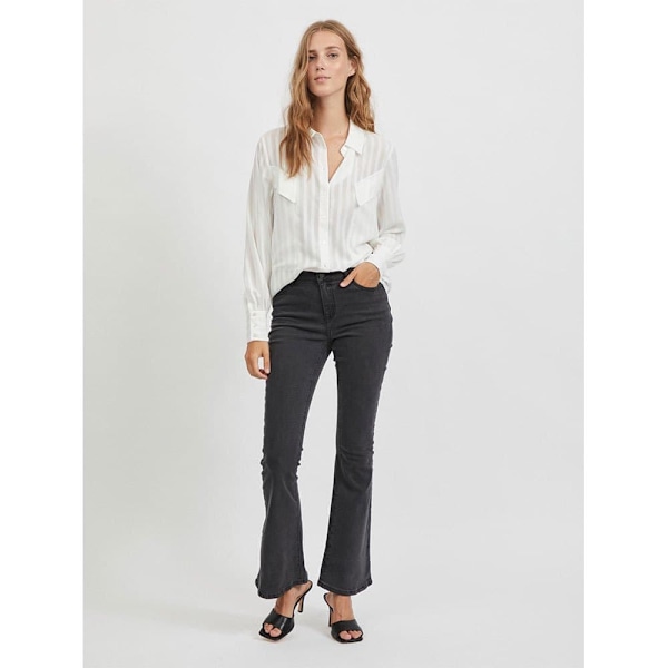 Vila Jeans Ekko Grå S / 32 Kvinna
