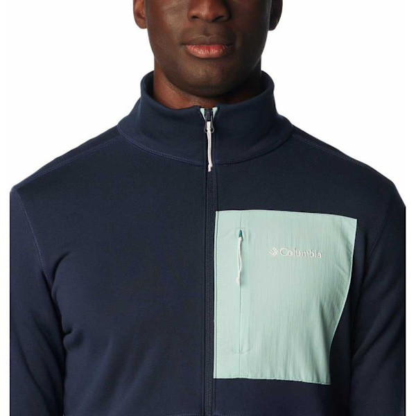 Columbia Hike™ Sweatshirt Med Dragkedja Blå XL Man