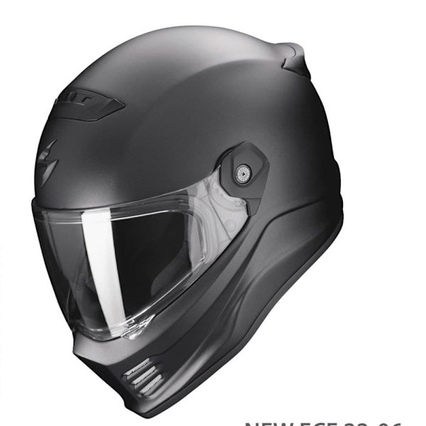 Scorpion Konvertibel Hjelm Covert Fx Solid Sort L