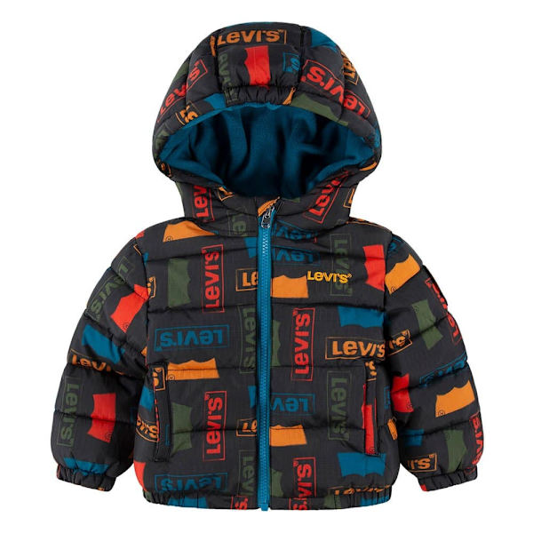 Levi´s ® Kids Core Aop Puffjacka Flerfärgad 6 Months Pojke