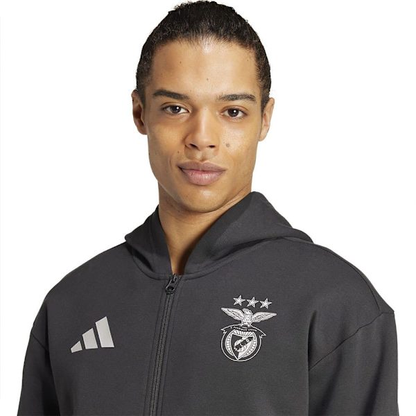 Adidas Benfica Lisboa Anthem Sweatshirt Med Dragkedja  M Man