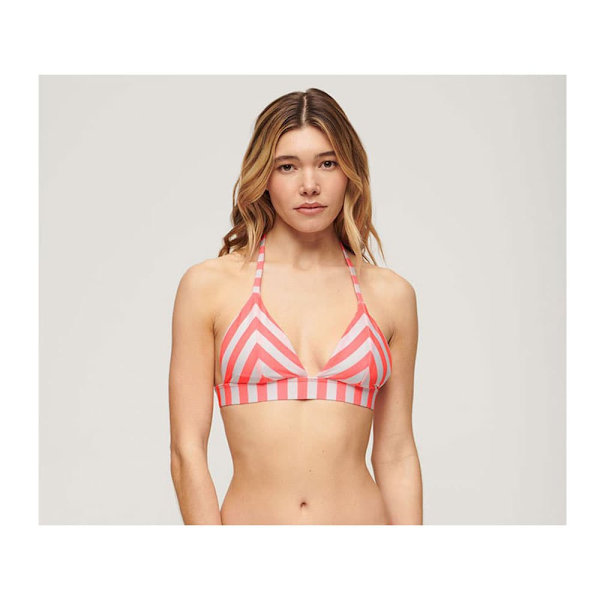 Superdry Triangle Bikinitopp Rosa XS Kvinna