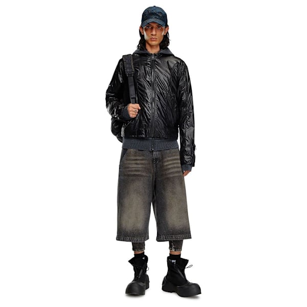 Diesel J Clays Bomberjakke Sort 50 Mand