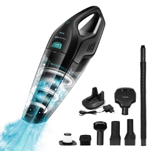 Cecotec Håndstøvsuger Conga Extreme Suction 22.2 V Animal Sort One Size / EU Plug Sort