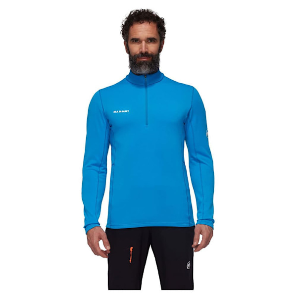 Mammut Aenergy Fleece Med Halv Dragkedja Blå S Man