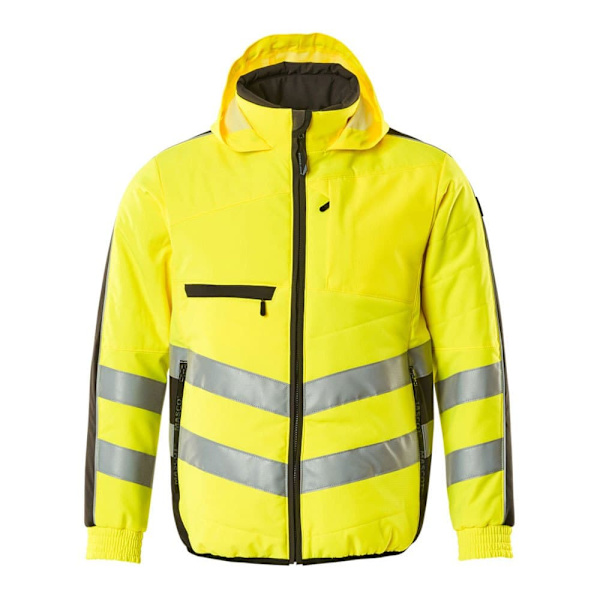 Mascot Jakke Med Hætte Safe Supreme 15515 Gul 4XL