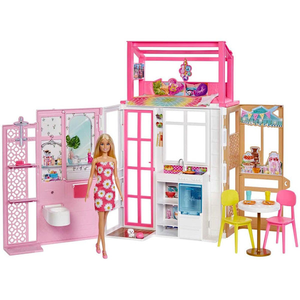 Barbie Huoneistonuken Kanssa