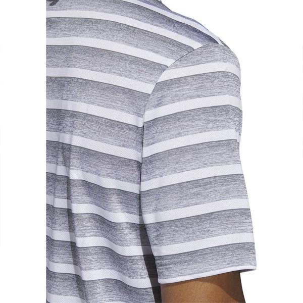 Adidas Lyhythihainen Poolo 2 Color Stripe Harmaa S