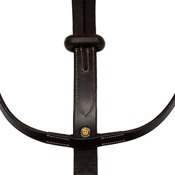 Equestro Silver Stitching Martingal  Full