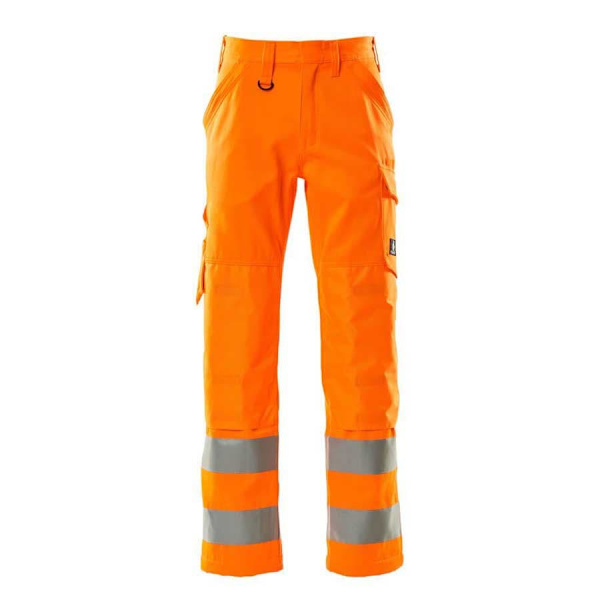 Mascot Stora Byxor Med Knäskyddsfickor Safe Light 16879 Orange 60 / 32