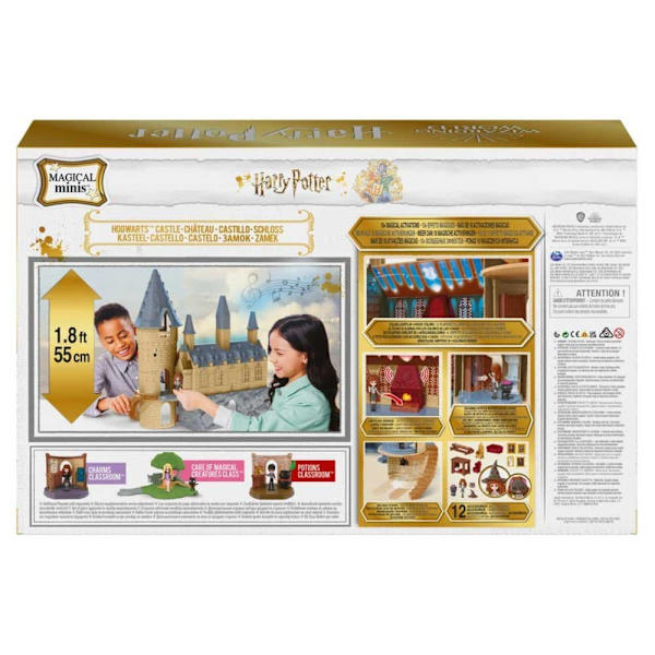 Harry Potter Linna Magical Minis Hogwarts Monivärinen