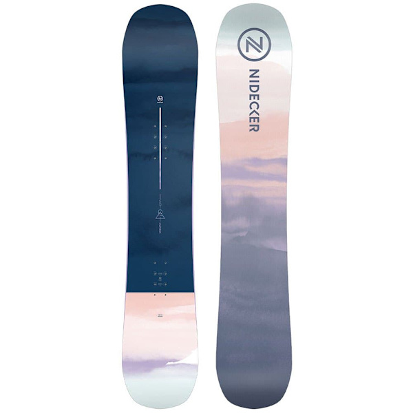 Nidecker Kvinna Snowboard Ora Blå 151