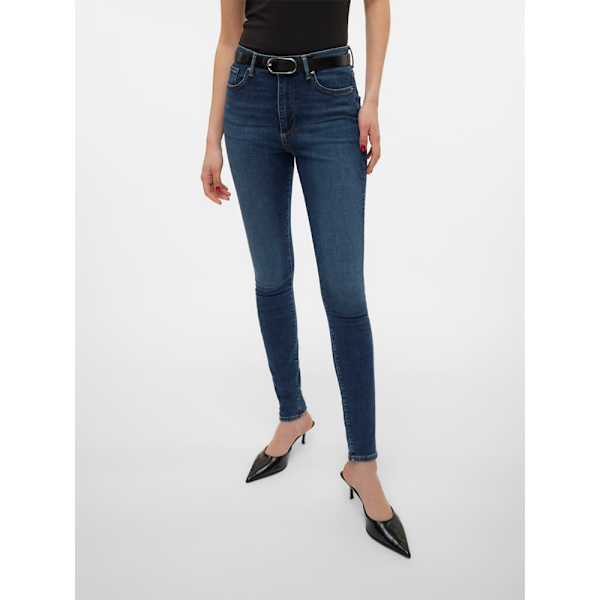 Vero Moda Sophia Skinny Ri390 Højtaljede Jeans Blå S / 30 Kvinde