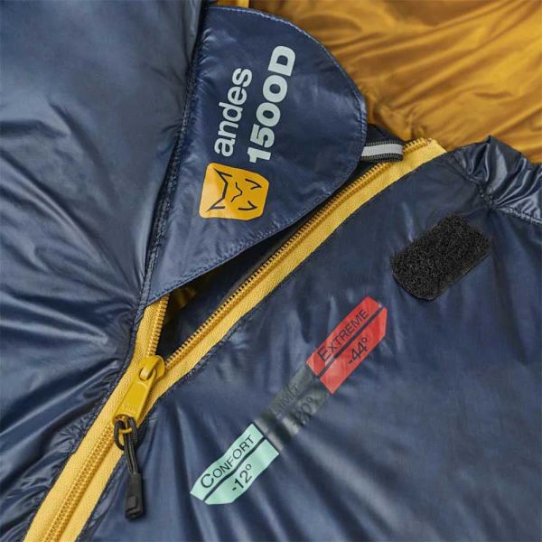 Altus Sovsäck Andes 1500 H30 Svart Long / Right Zipper