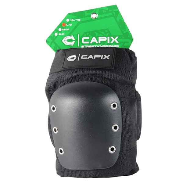 Capix Knäskydd Street Svart M