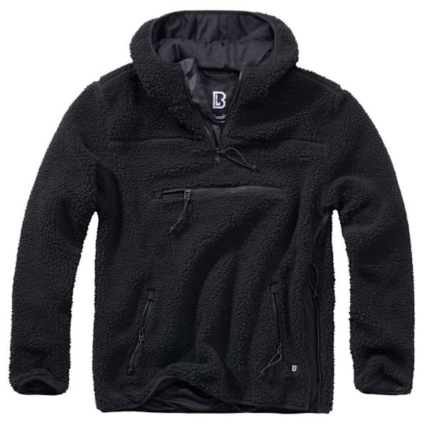 Brandit Teddy Worker Jakke Sort 6XL Mand