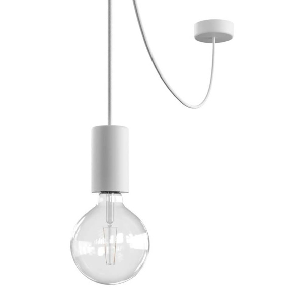 Creative Cables Hængende Lampe Eiva Elegant 5 M Hvid