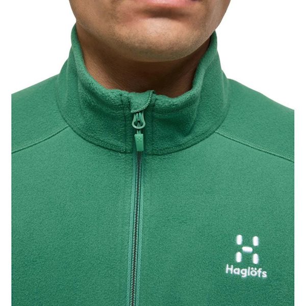 Haglofs Buteo Mid Sweatshirt Med Lynlås Grøn XL Mand