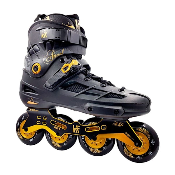 Krf Inline Skøjter Freeskate Angel 4x80 Sort EU 43