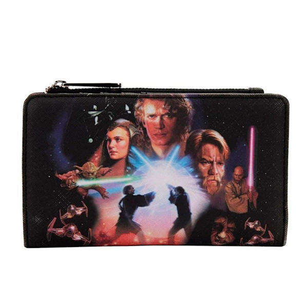 Loungefly Star Wars Prequel-trilogin Plånbok Svart  Man