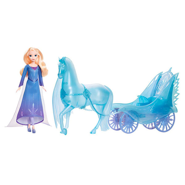 Mattel Disney Frozen Elsa Och Nokk Docka Med Vagn