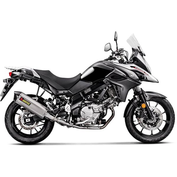 Akrapovic Full Line System Racing Steel&titanium V-strom 650 Ref:s-s6r9-wt Silver