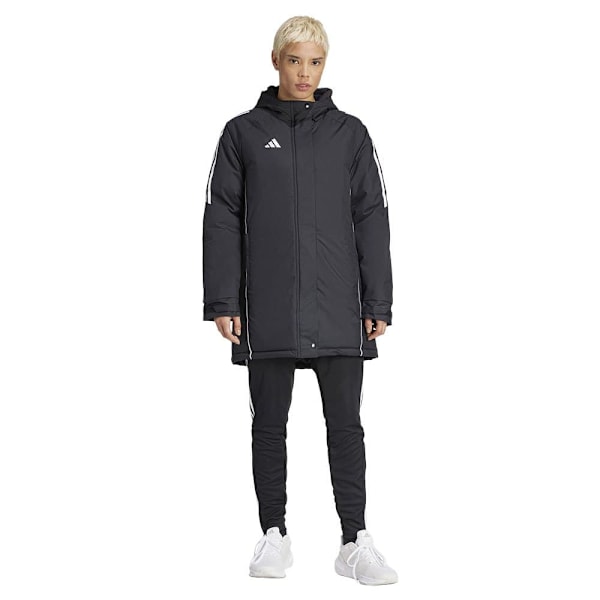 Adidas Parka Tiro24 Sort 2XL Kvinde