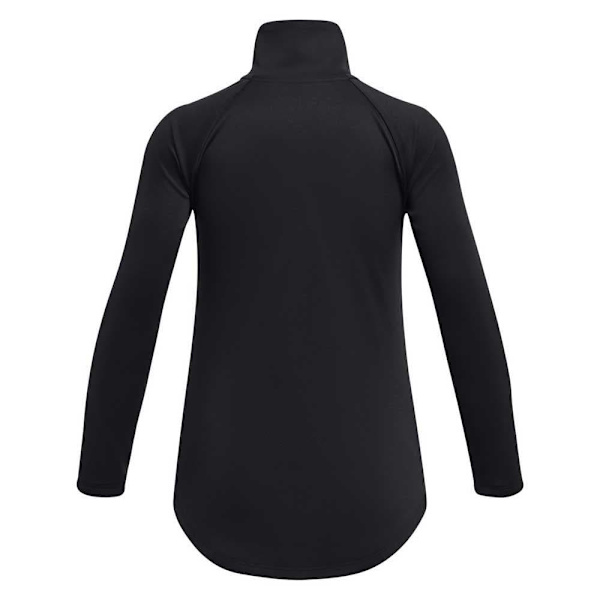 Under Armour Tech Graphic Halv Lynlås Langærmet T-shirt Sort 10-12 Years Dreng