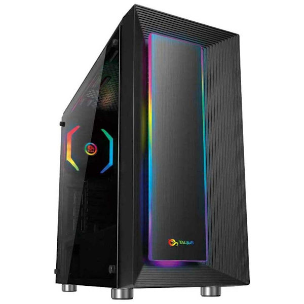 Talius Hærdet Glas Usb Gaming Auriga 3.0 Sort Sort